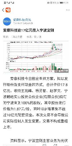 愛康科技重組最新消息