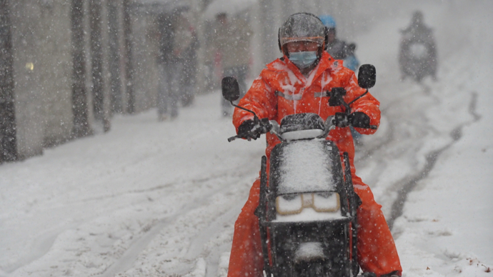 濟(jì)南大暴雪，雪覆大明湖，千湖盛景震撼來襲！