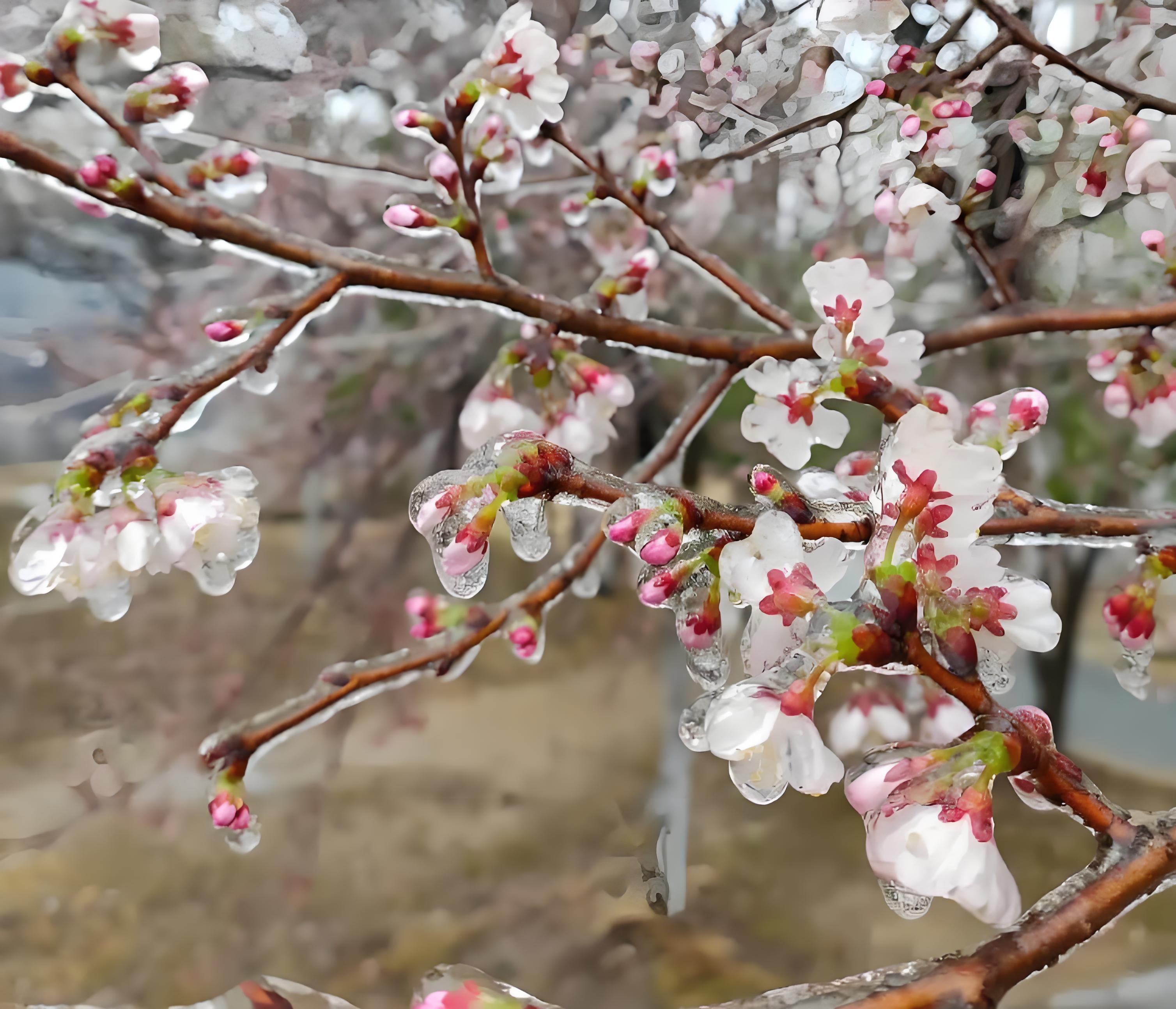 武漢櫻花變冰糖葫蘆，一場春天的奇幻之旅